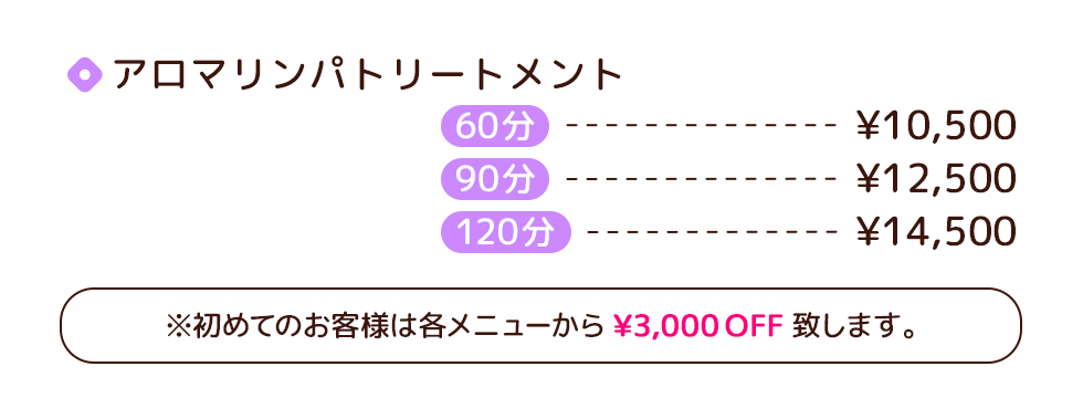 アロマリンパトリートメントコース